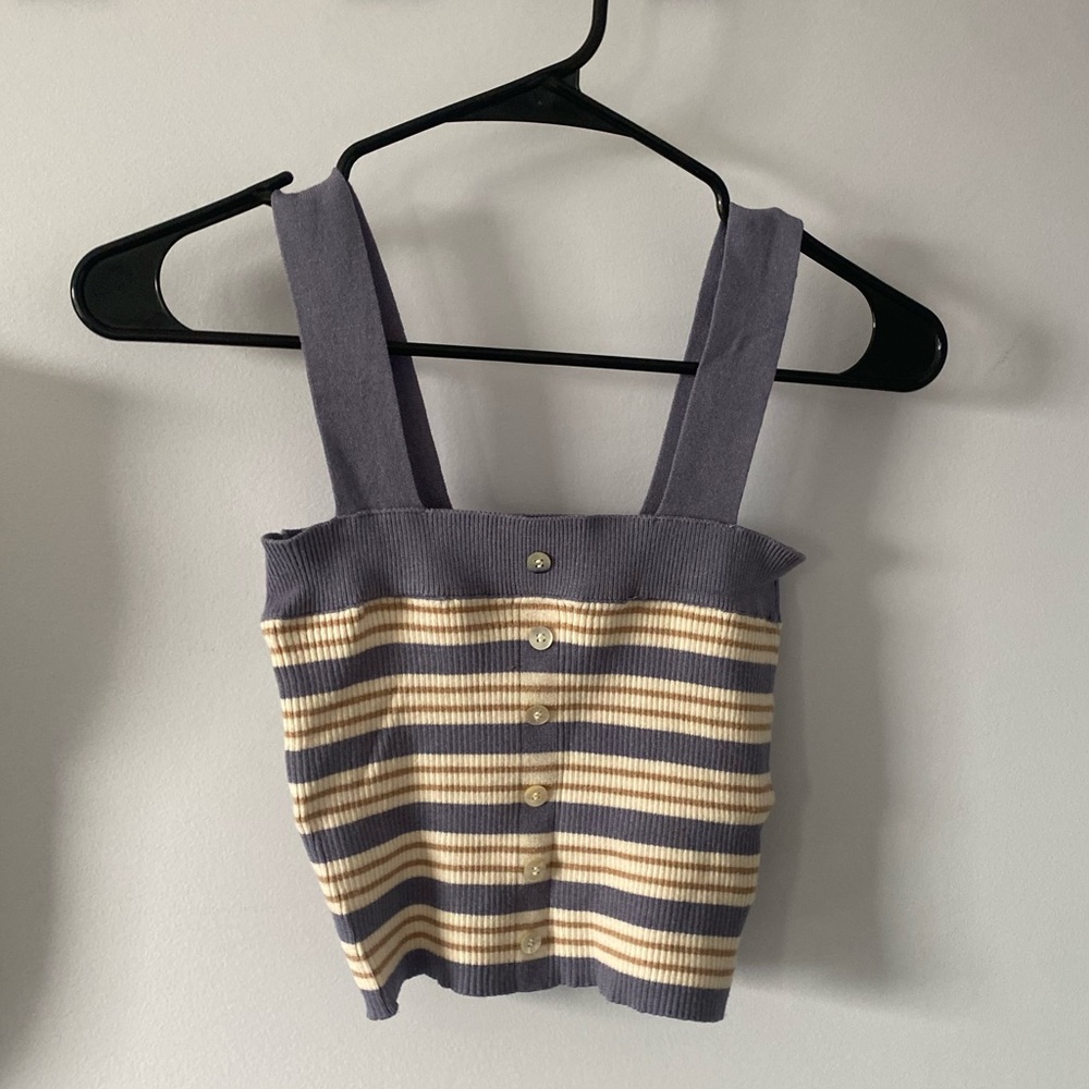 Lottie Moss Size Small Sweater Tank Top